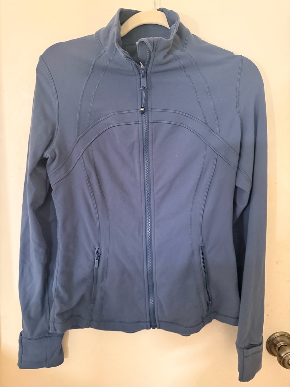 Lululemon - Women’s Blue Full-Zip Performance Jacket Size 8